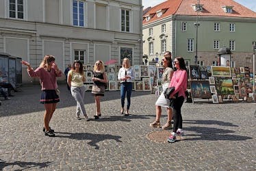Tour a piedi di 2 ore delle donne di Vilnius