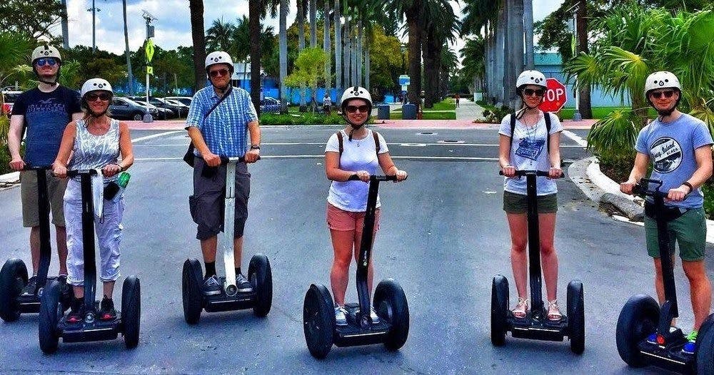 Ocean Drive self balancing scooter tour Musement