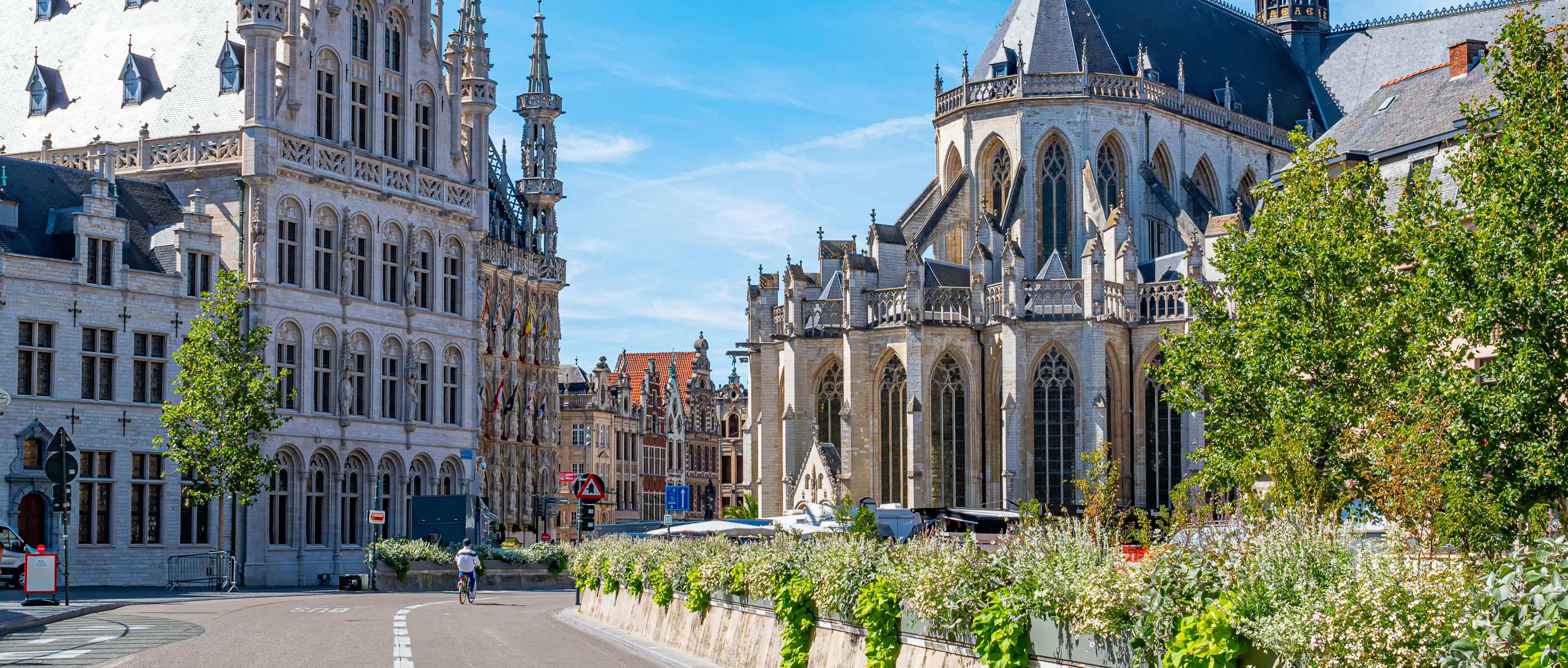 Self guided tour with interactive city game of Leuven