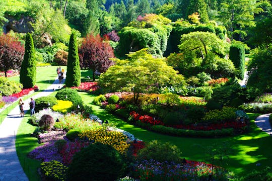 Victoria Butchart Gardens & sightseeing tour