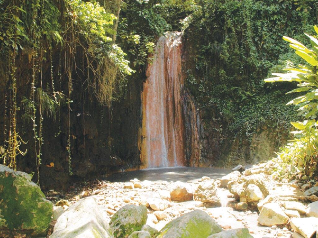 Soufriere Estate & Diamond Baths Tour