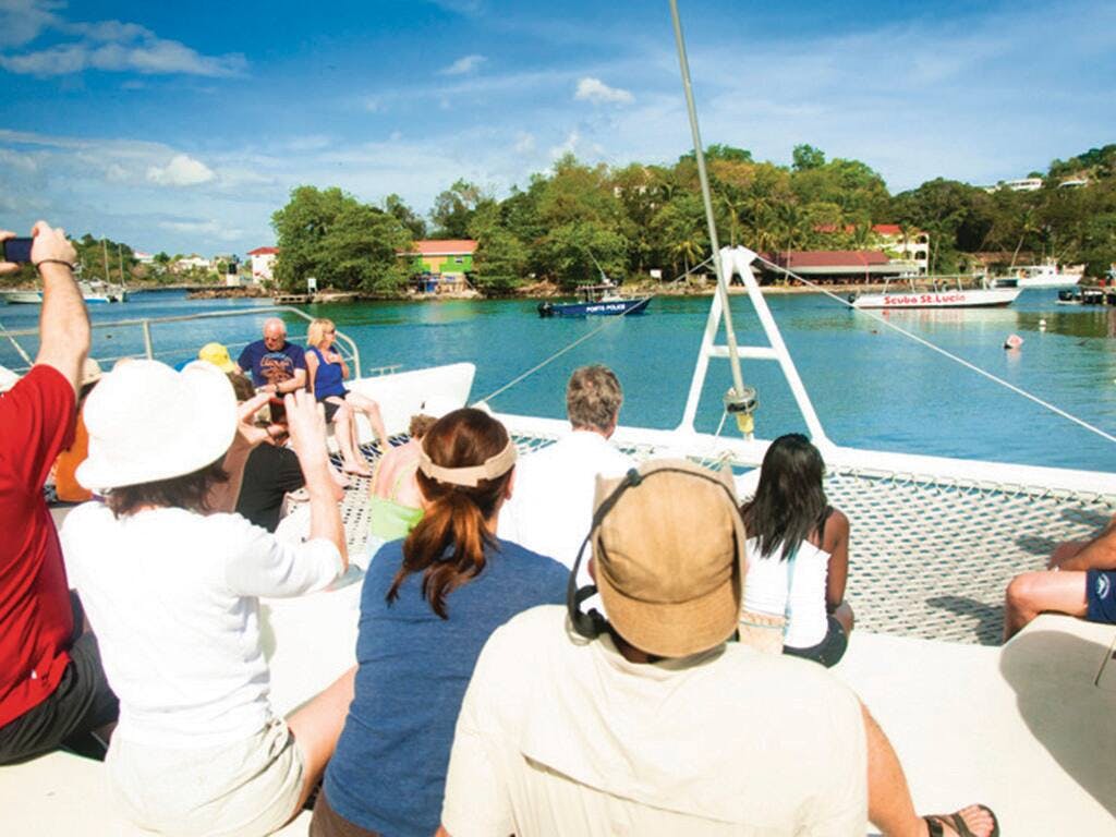 St Lucia Land and Sea Tour
