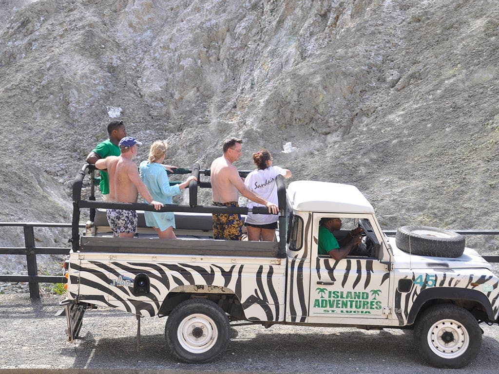 Soufriere Volcano 4x4 Safari