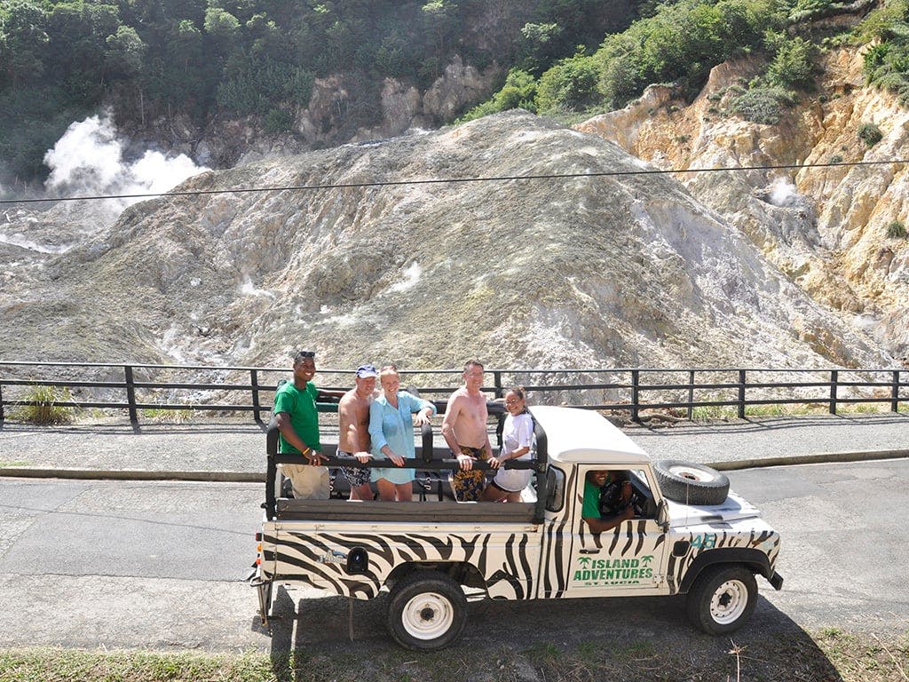 Soufriere Volcano 4x4 Safari