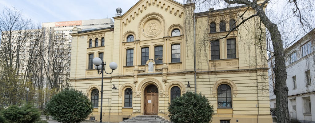 Visite privée du ghetto de Varsovie avec billet pour le cimetière juif