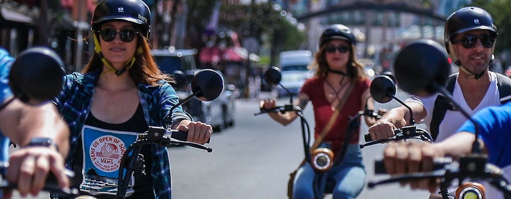 Tour di 1 ora in scooter elettrico al porto e al quartiere Gaslamp