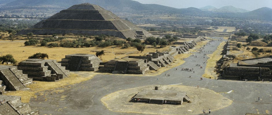 Centro storico di Città del Messico, Piramidi di Teotihuacán e degustazione di bevande