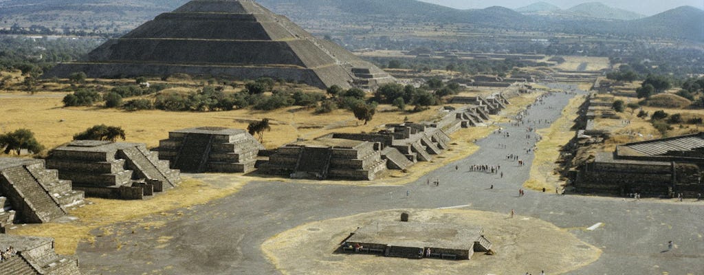 Centro histórico da Cidade do México e Pirâmides de Teotihuacán com degustação de bebidas