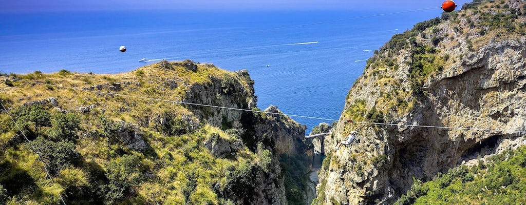 Amalfi Kust Ziplinen & Bezoek Positano