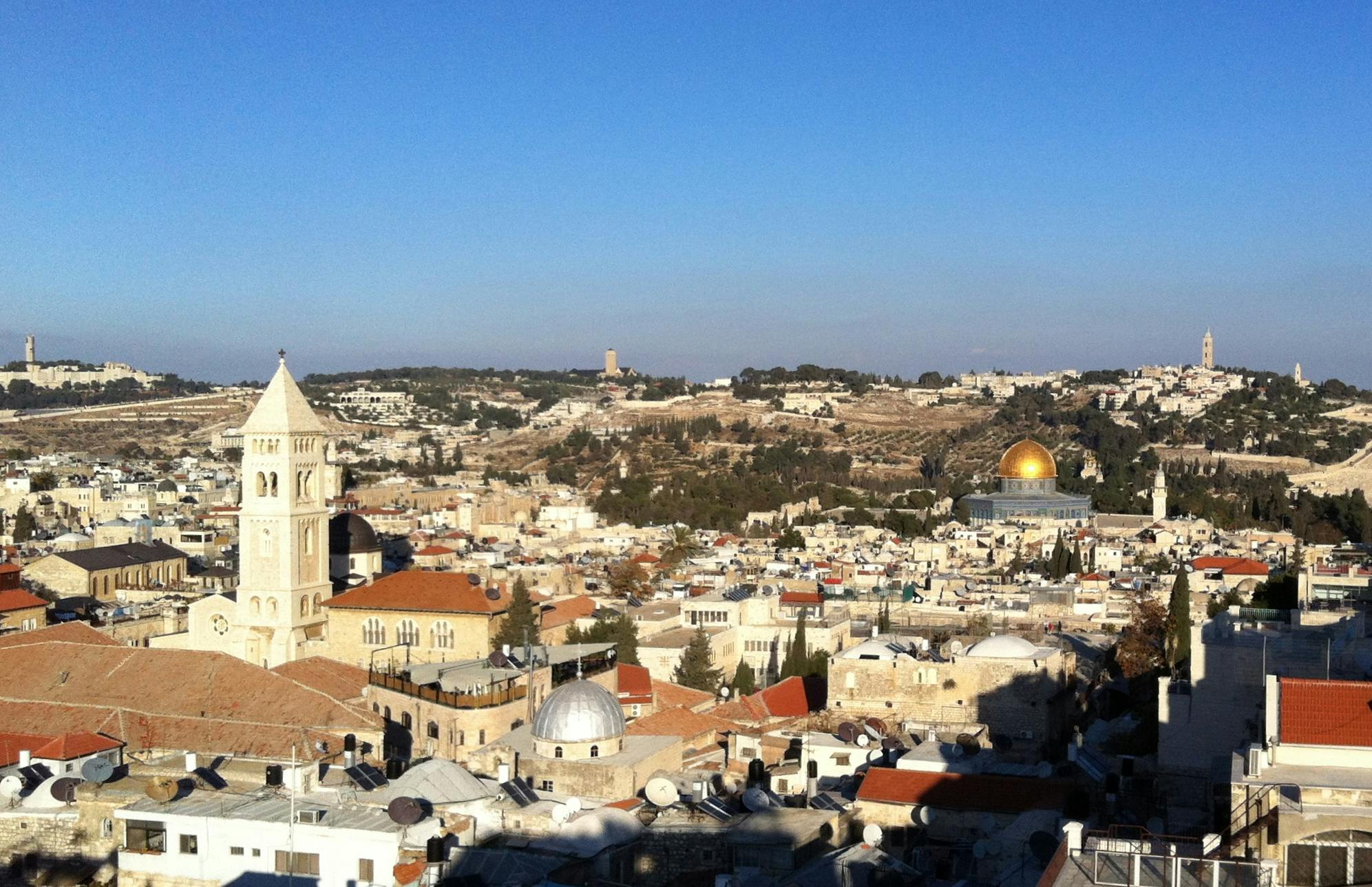 Excursão privada de dia inteiro à herança cristã de Jerusalém saindo de Tel Aviv