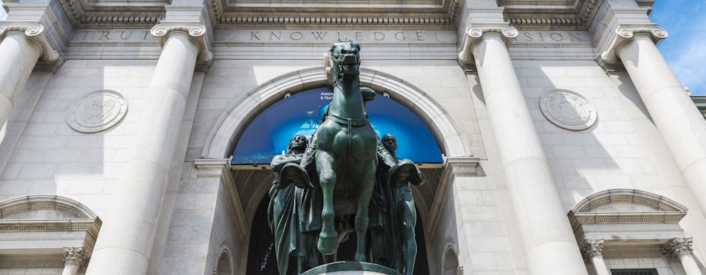 Tour semiprivado del Museo Americano de Historia Natural sin colas