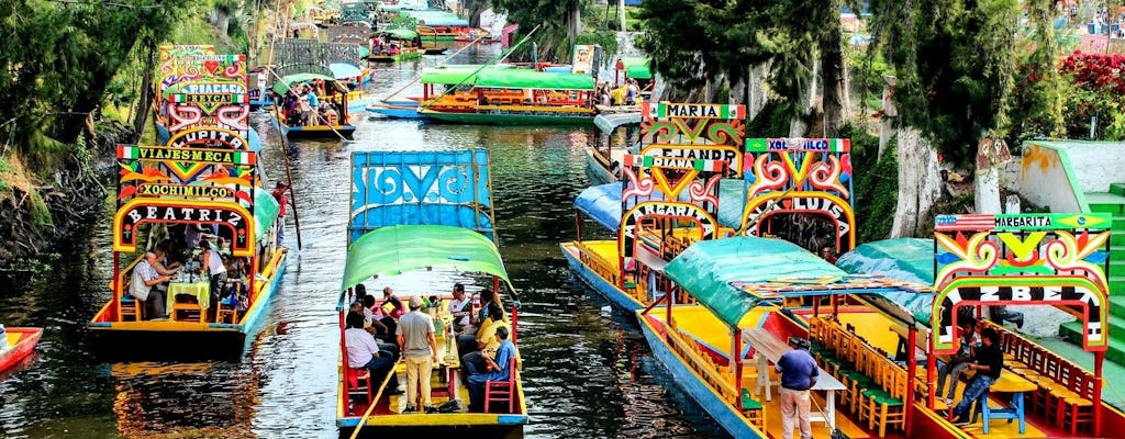 Mexico city and Xochimilco guided tour
