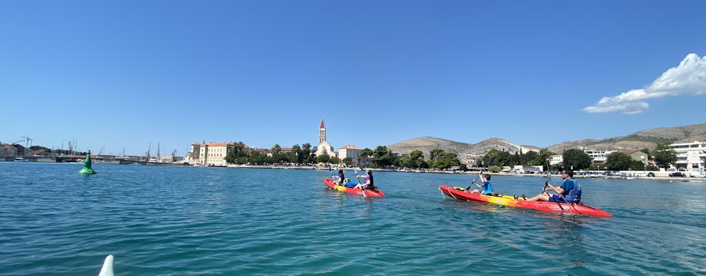 Trogir sea kayaking and sightseeing