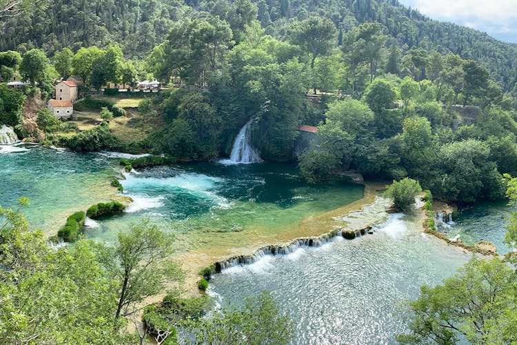 Private tour to Krka Waterfalls from Trogir