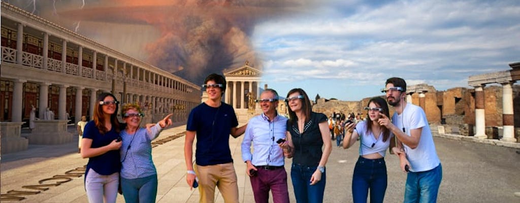 Pompeji- und Vesuv-Tour mit AR-Brille