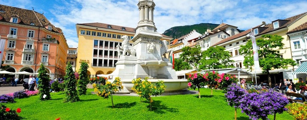 Bolzano historical city center private walking tour