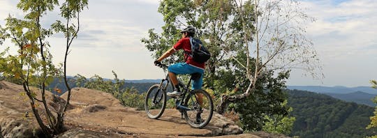 Alquiler de bicicletas de montaña varios días en los Montes Metálicos