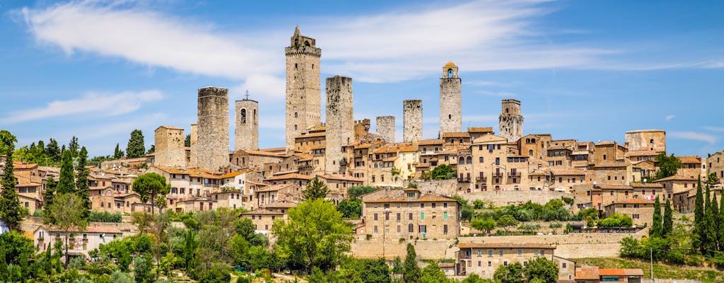 Tour per piccoli gruppi di Siena, San Gimignano e Pisa con pranzo e degustazione di vini