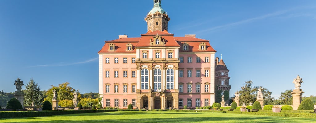 Toegangskaartje voor het kasteel van Ksiaz en privérondleiding vanuit Wroclaw