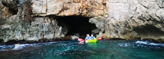 Kajak- en snorkeltocht in Cova Tallada