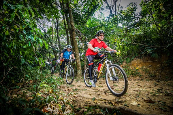 Tour privado de medio día en bicicleta por el Jardín Botánico Nacional