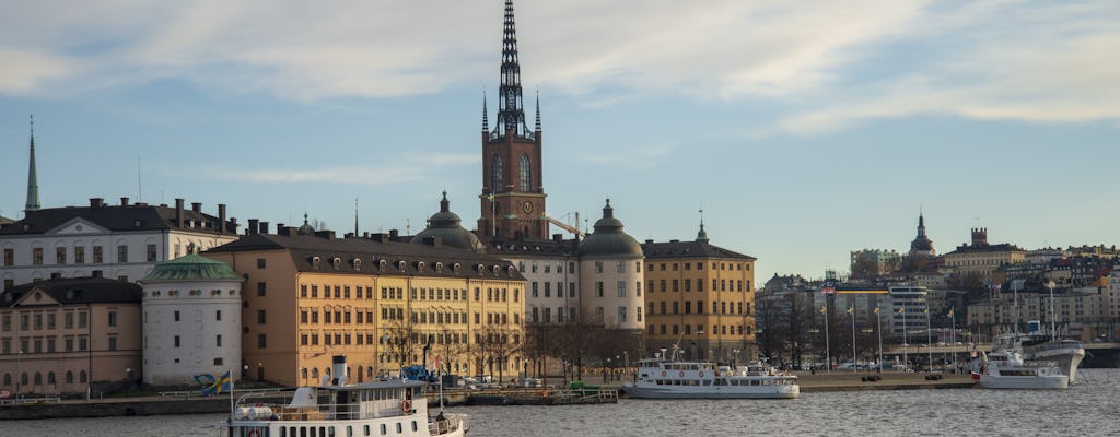 Visite photographique des monuments célèbres de Stockholm