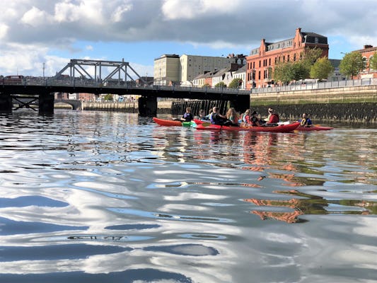 Cork City guided kayaking experience