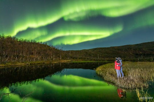 Tour privato dell'aurora boreale a Tromsø