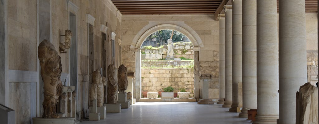 Visite audio autoguidée et billet coupe-file pour l'Agora antique d'Athènes