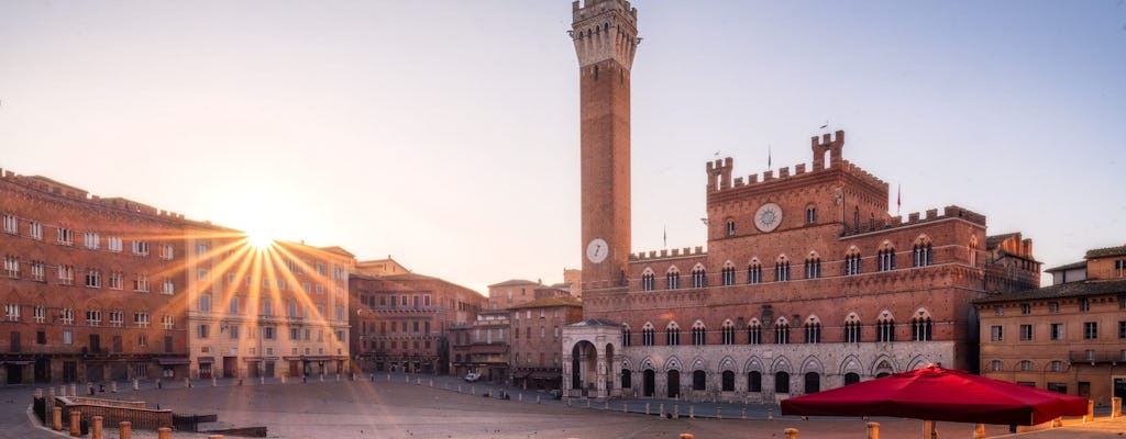 Visita guiada privada de día completo a Siena, San Gimignano y Chianti