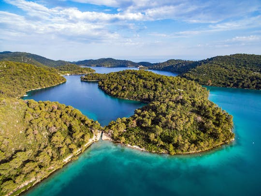 L'île de Mljet à la journée