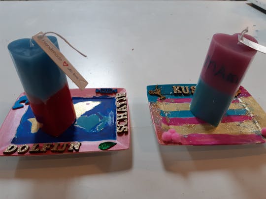 Atelier de fabrication de bougies Simonehoeve