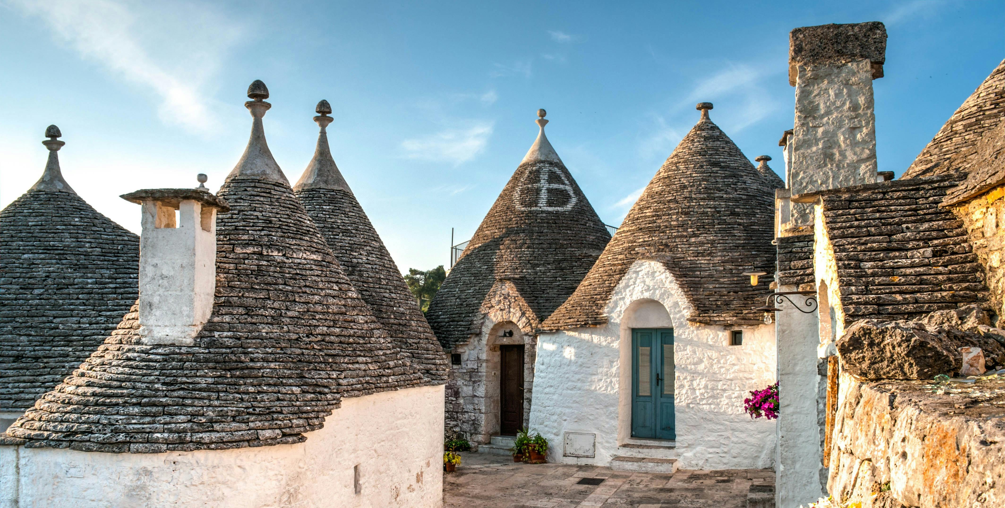 Passeio a pé em Alberobello com degustação de produtos locais