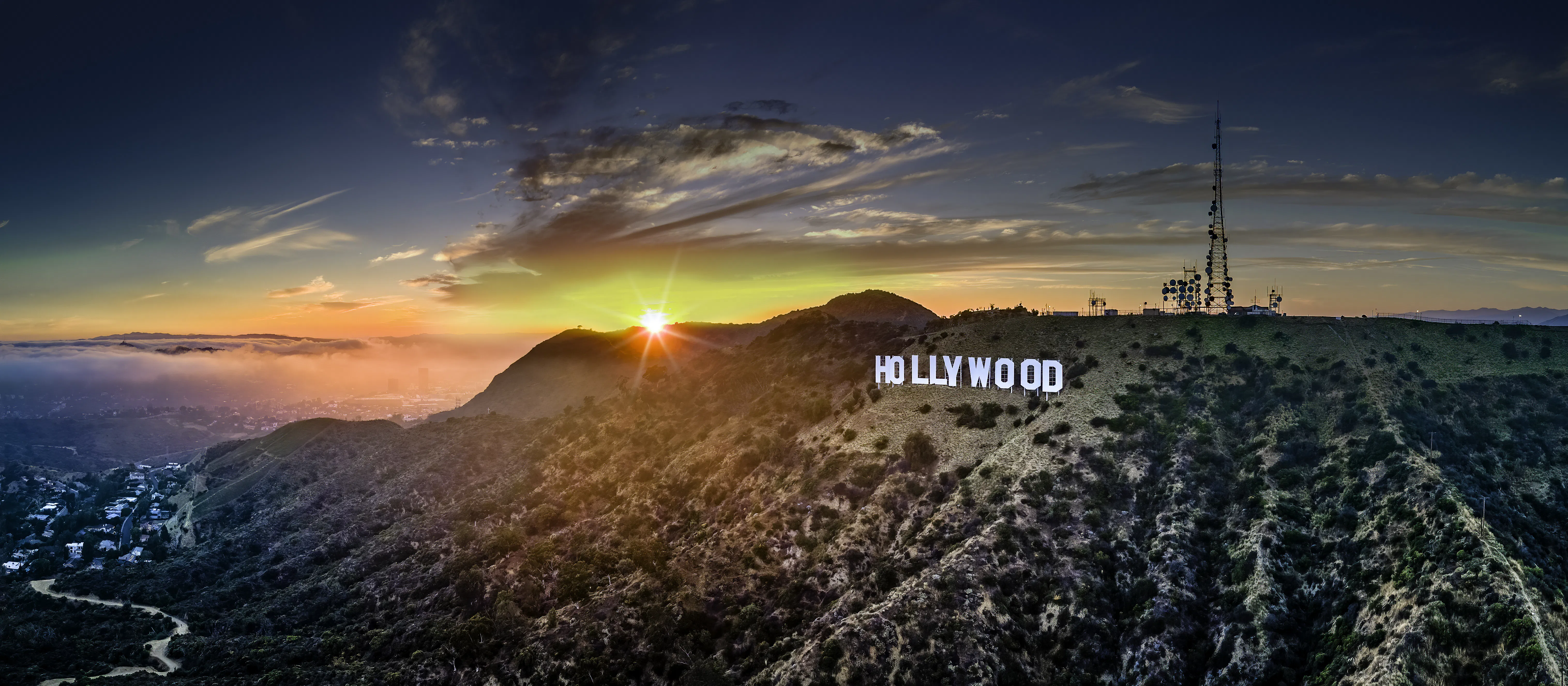 Panneau Hollywood