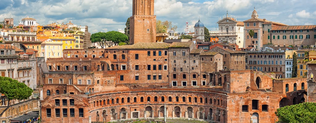 Entradas a los mercados de Trajano y al Museo Fori Imperiali.