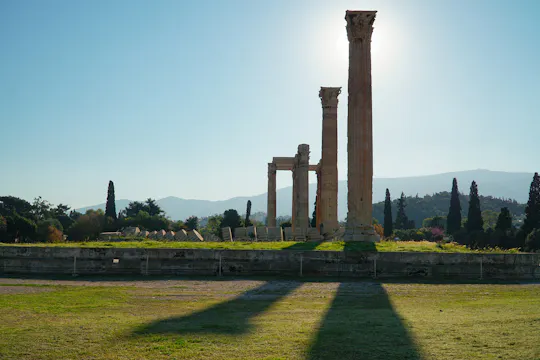 Audio tour of the Temple of Olympian Zeus of Athens