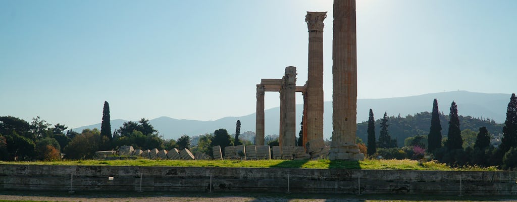 Tour de áudio do Templo de Zeus Olímpico de Atenas