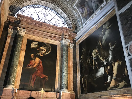 Wycieczka piesza Caravaggio po Rzymie