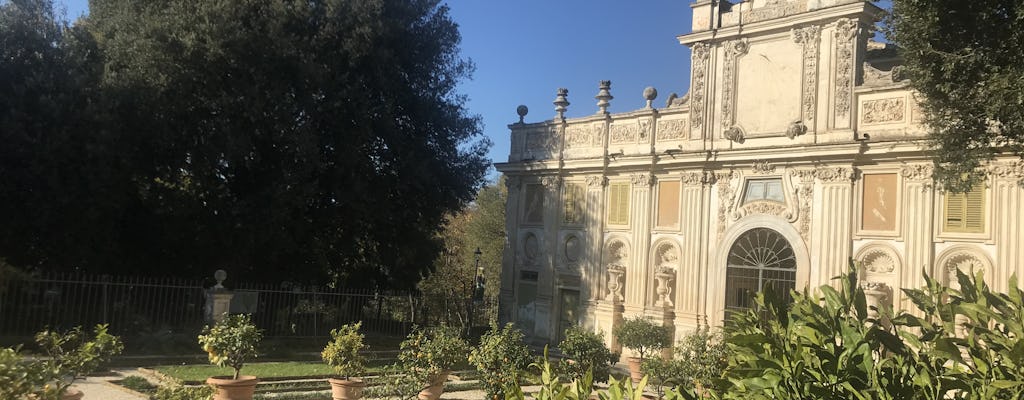 Visite à pied en petit groupe de la Villa Borghese