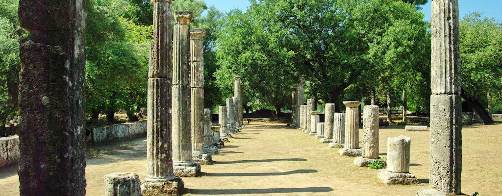Selbstgeführte virtuelle Tour durch das antike Olympia