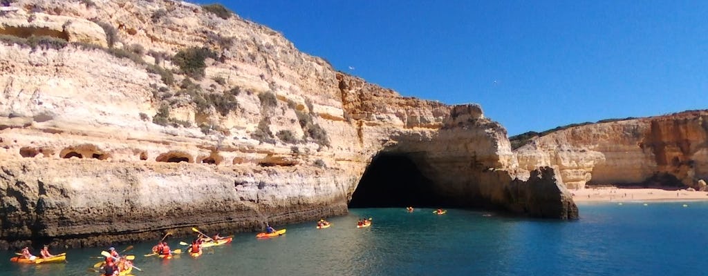 Excursion en kayak à Benagil au départ de Portimão