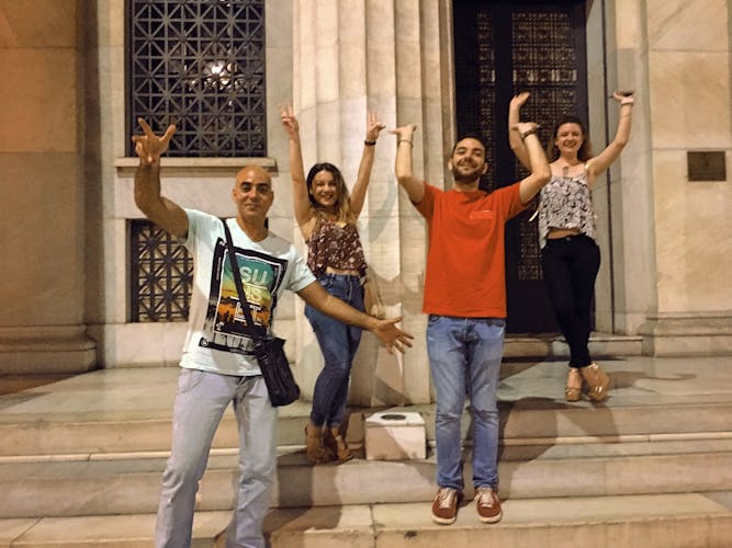 Guided food and drink tour of Thessaloniki by night