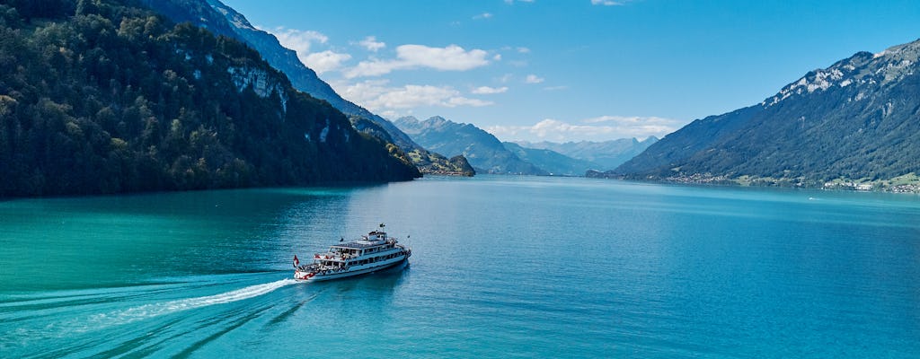 Bilhete de um dia para tour de barco pelo Lago Brienz e pelo Lago Thun