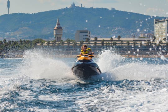Jet ski riding experience in Barcelona