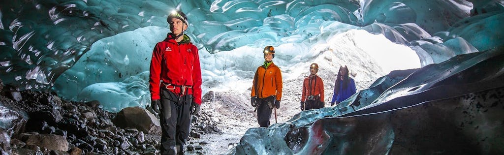 Skaftafell-Eishöhle und Gletscherwanderung