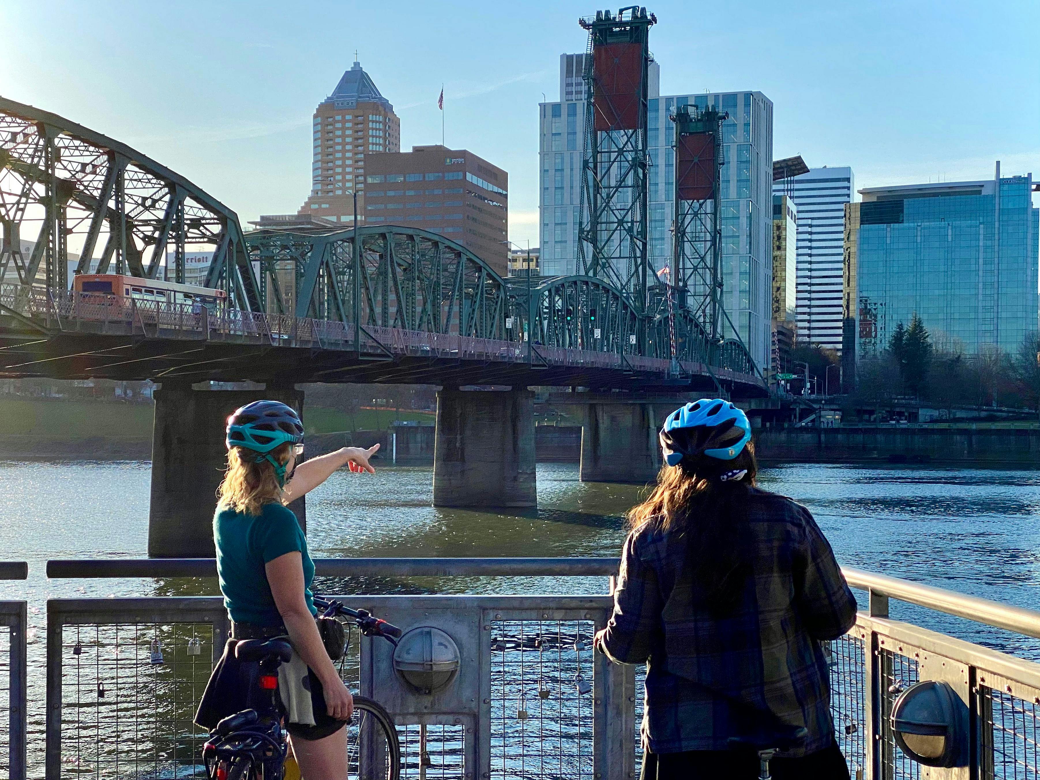 Passeio de bicicleta de 3 horas nos parques e pontes de Portland