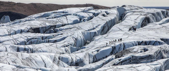 Skaftafell blue ice glacier walk