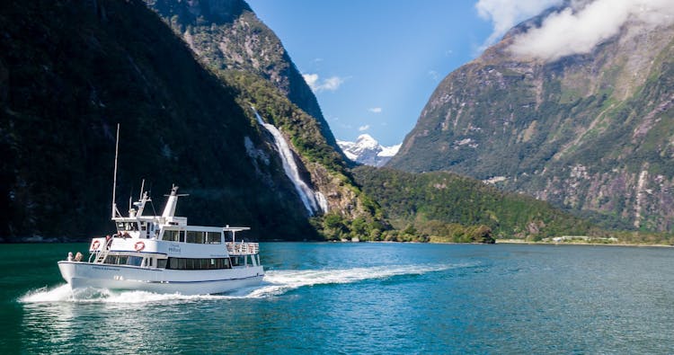 Milford Sound boutique small boat day cruise