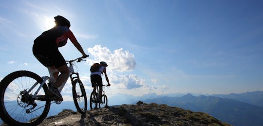 Mountainbiketocht op de Etna