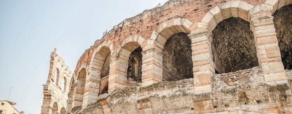 Verona guided tour from Garda Lake area